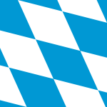 Flagge von Bayern
