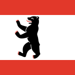 Flagge von Berlin