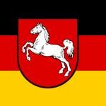 Flagge von Niedersachsen
